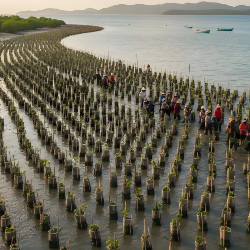 Indian Ocean Mangrove Planting